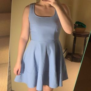 NWT Lulu’s “Periwinkle” Fit & Flare Dress, size L